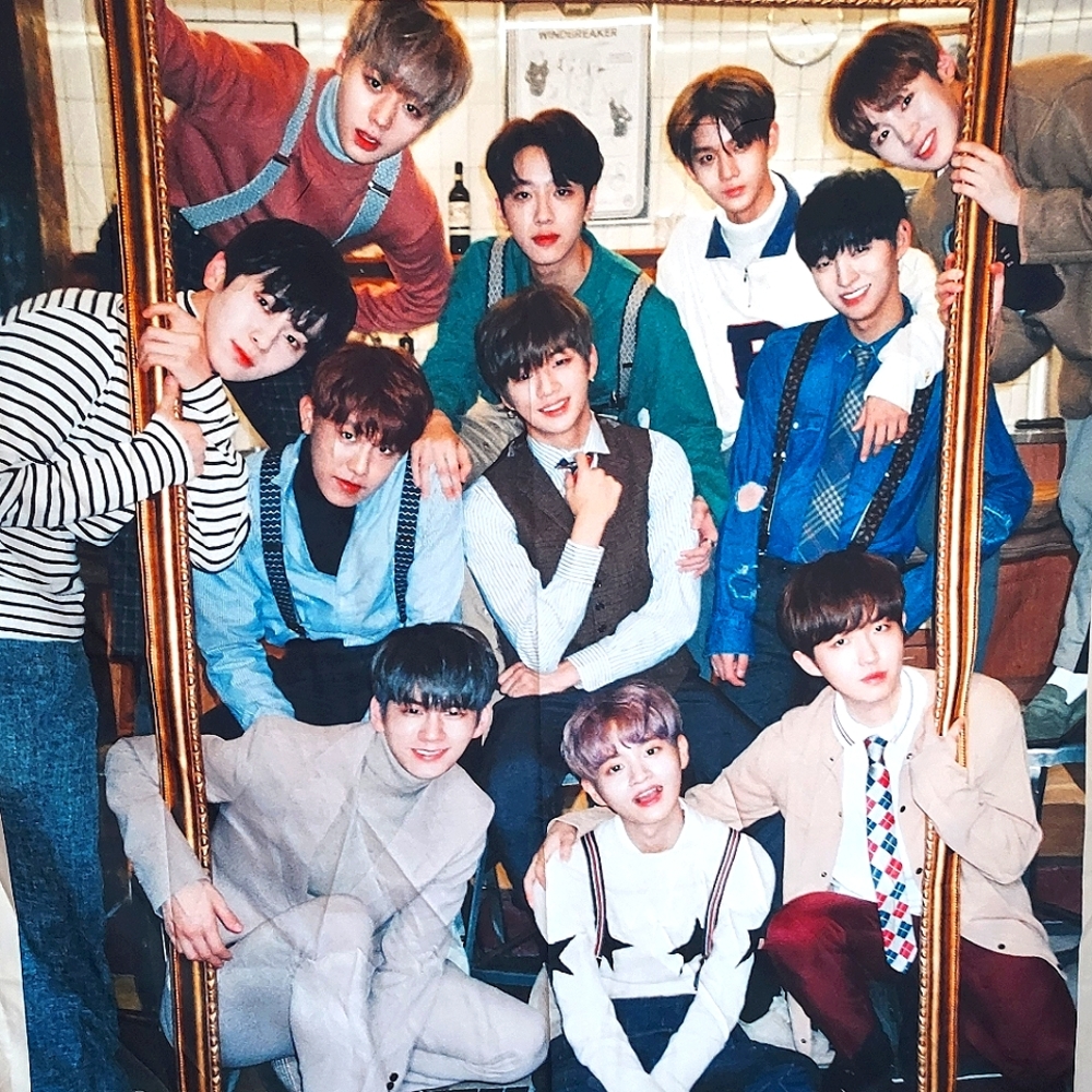 Wanna one Nothing without you cloth poster